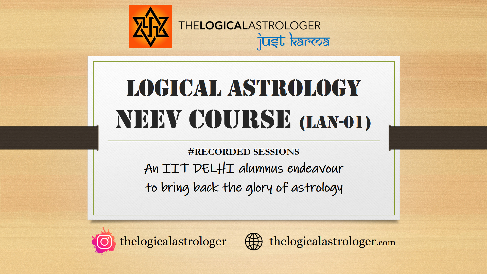 LOGICAL ASTROLOGY NEEV (LAN-01)