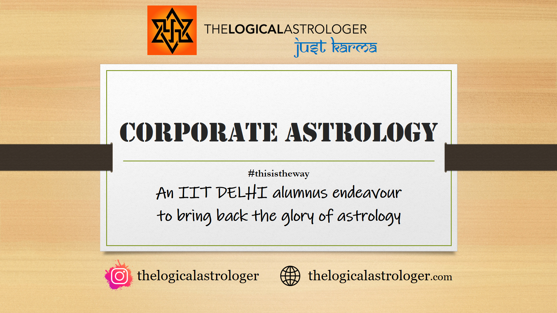 THE LOGICAL ASTROLOGER CORPORATE ASTROLOGY
